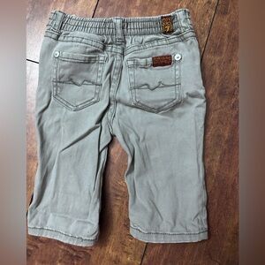 7 For All Mankind Grey pant -  3-6 months